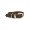 Dog Collar 28mm with Silver Buckle