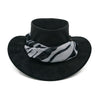 Bendigo Breeze Hat Zebra Scarf