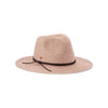 Florence Crushable Braided Fedora Hat