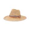 Capri Crochet Raffia Wide Brim Hat