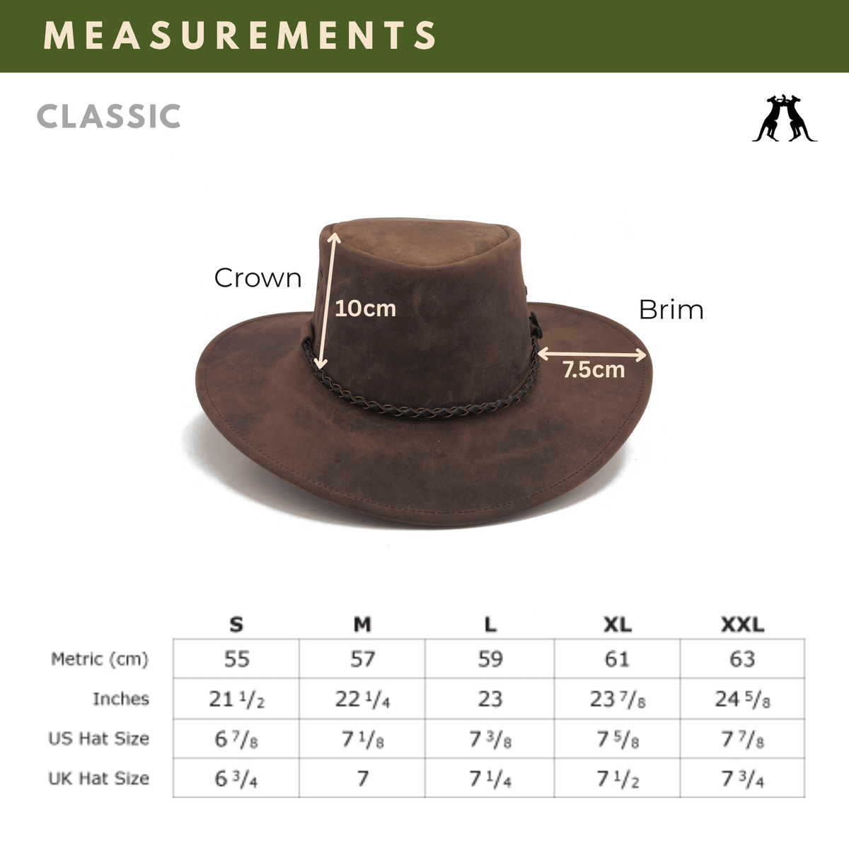 Echuca Leather Hat - Kakadu Traders Australia