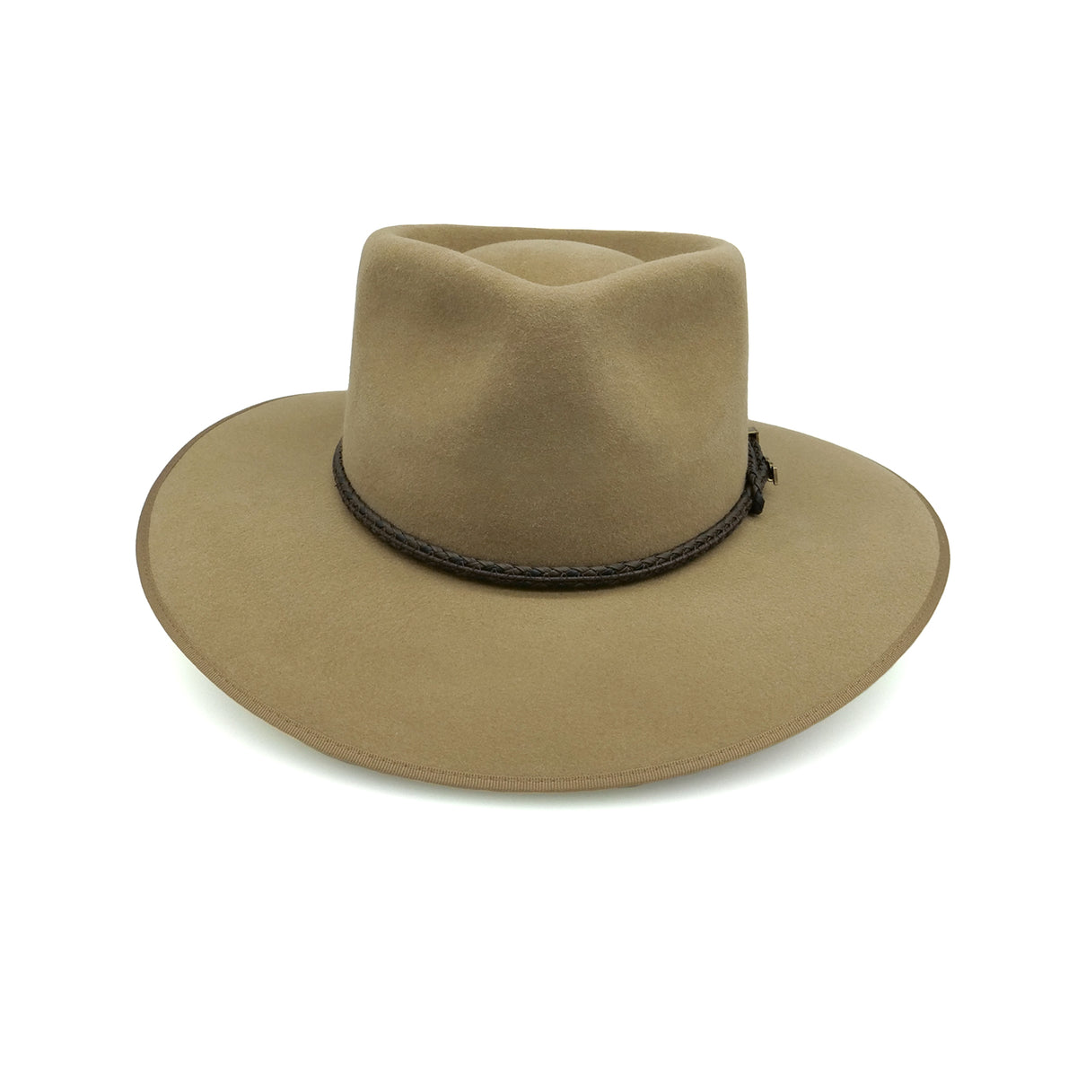 The Grazier - Fur Felt Hat - Bitumen - Kakadu Traders Australia