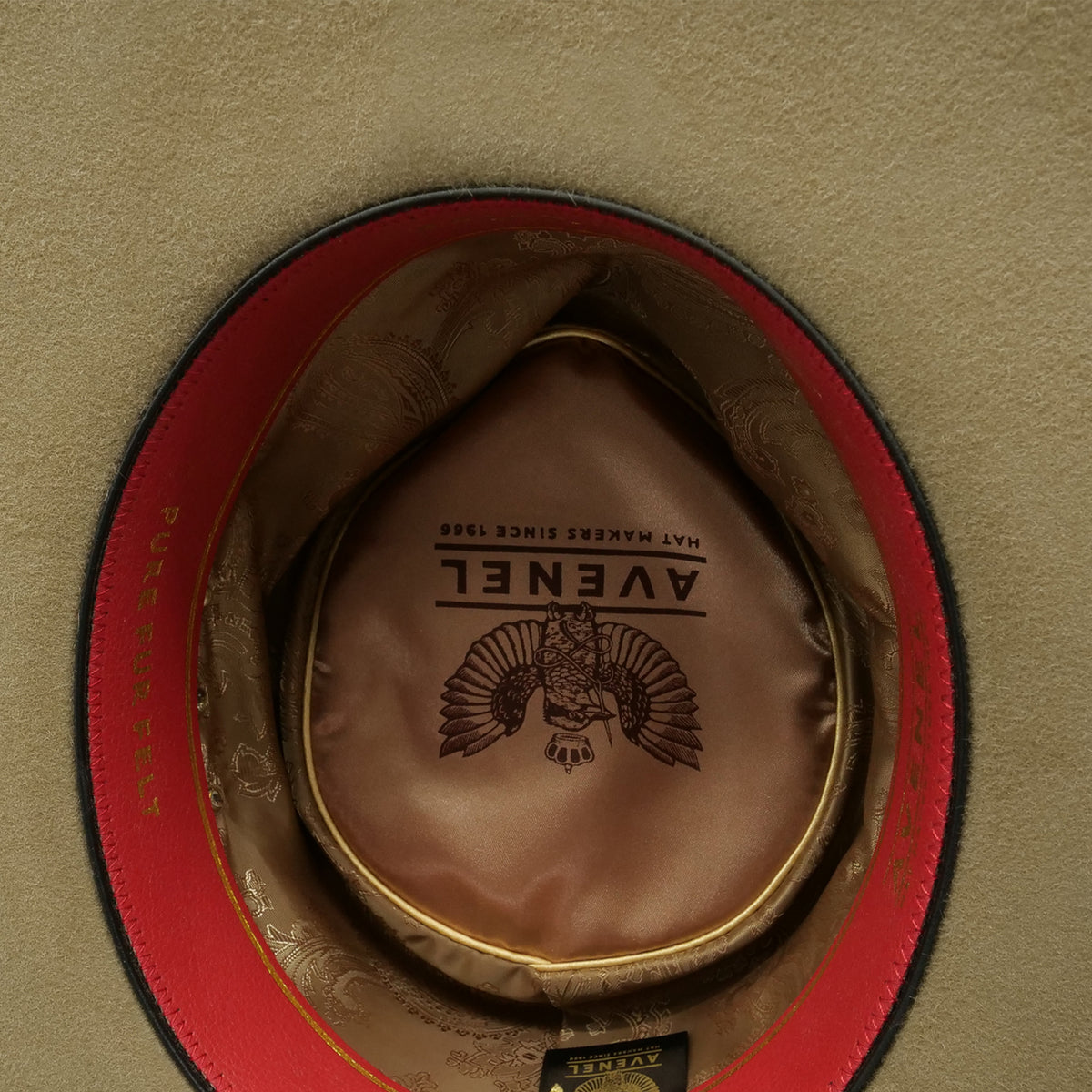 The Grazier - Fur Felt Hat - Bitumen - Kakadu Traders Australia